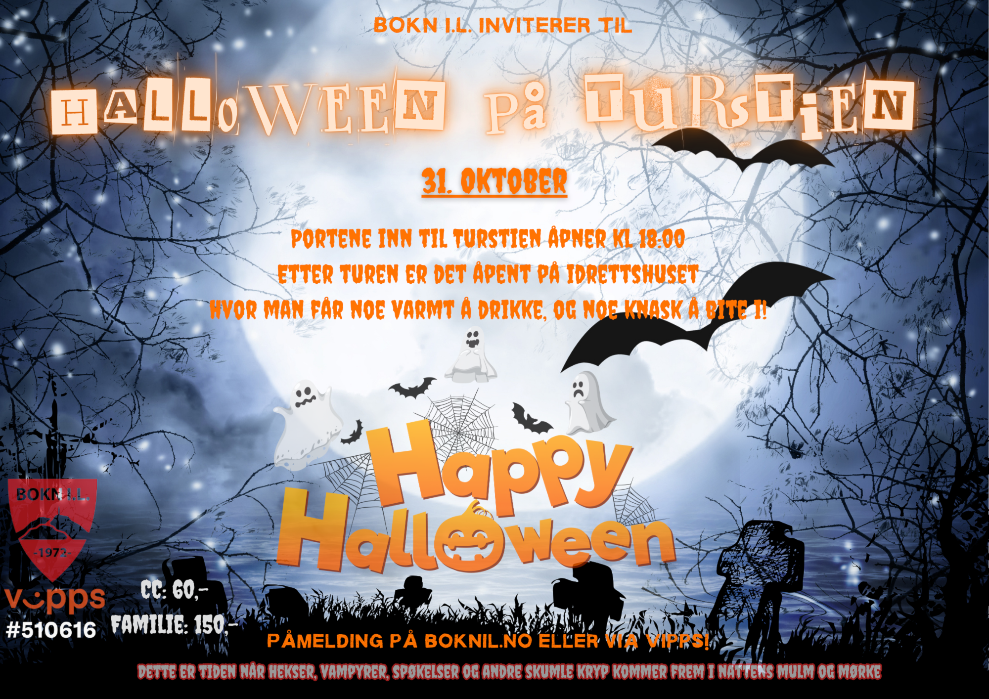 Halloween på turstien!